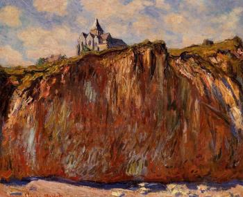 Claude Oscar Monet : Church at Varengeville